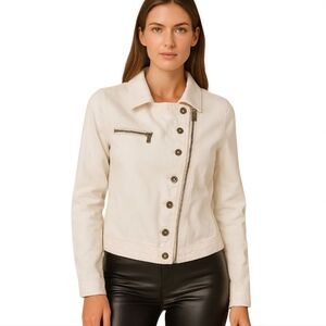 Elegant Cream Women's Jacket